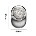 Miniatyrbillede 2 af 10: Mini elektrisk barbermaskine Minibarbermaskine SORT Black