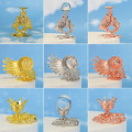 Miniatyrbillede 10 af 10: Ugle Display Holder Krystalkugle Base D D D