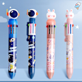 Miniatyrbillede 9 af 10: 2 STK Kuglepen Neutral Pen 04-8FARVER 04-8FARVER 04-8Colors