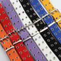 Pikkukuva 3 / 9: Nylon punottu vyö Double Pin solki vyötärönauha VILLA purple