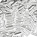 Pikkukuva 1 / 3: Mixed Word Charms Riipukset Motivaatiosanat Riipukset