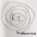 Miniatyrbilde 2 av 8: 1 stk Perleglass Kjede Brillestropp 3 3 3