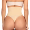 Miniatyrbild 5 av 10: Slimming Waist Trainer String G-string SVART M Black M