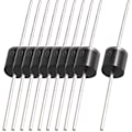 Miniatyrbilde 4 av 5: 50 stk likeretterdiodedeler Elektrisk aksial likeretterdiode