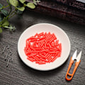 Miniatyrbild 4 av 10: Float Tail Silmäänpistävä pavut Liikkuvat Float RED OLIVARY-L Red olivary-L-olivary-L