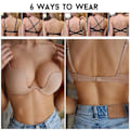 Miniatyrbilde 8 av 10: Bryllupsundertøy Push Up BH HVIT 80B White 80B