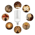 Miniatyrbild 6 av 10: LED-glödlampor med flammande effekt Eldlampa E14 E14