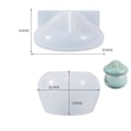 Pikkukuva 2 / 10: 7 kpl / set Sienimuotti Mold 4 KPL STYLE 5 4 KPL 4pcs Style 5
