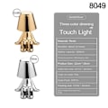 Miniatyrbillede 1 af 10: Bordlampe Golden Man 8049 8049 8049