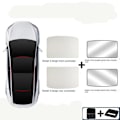 Miniatyrbillede 1 af 9: Solskærme Tag Solskærm BEIGE MODEL 3 MODEL 3 beige model 3-model 3