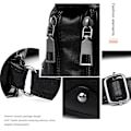 Miniatyrbillede 9 af 10: Skuldertaske Crossbody taske SORT black