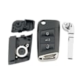 Miniatyrbillede 4 af 8: Fjernnøglekasse Bilnøgleskal Autonøgle 1pcs