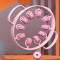 Miniatyrbillede 9 af 10: Massage Roller Ben Massager 1 1 1