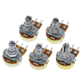 Miniatyrbilde 8 av 10: 10 stk lineært potensiometer WH148N WH148 10 STK B10K-15MM 10 STK 10pcs B10K-15mm