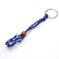 Miniatyrbillede 1 af 10: Tom Stenholder Nøglering Krystal Healing Stone Net Nøglering Royal Blue
