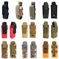 Miniatyrbillede 6 af 10: Tactical Molle Holder Lommelygte Nylonpose 3 3 3