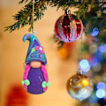 Miniatyrbillede 9 af 9: 2 stk akryl dværg vedhæng Ornament juletræ vedhæng C C C