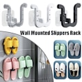 Miniatyrbillede 7 af 10: 4 Stk Hjemmesko Rack Skoskab Organizer SORT Black