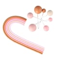 Miniatyrbillede 4 af 10: Cake Topper Bolde Rainbow Cake Toppers MULTICOLOR Multicolor