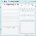 Miniatyrbilde 1 av 5: 60 ark Notepad Notebook Planner