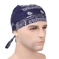 Miniatyrbilde 9 av 10: Hurtig tørkende bomulls-pirathatt for utendørs sport Bandana HVIT white