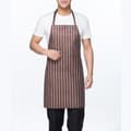 Kokin esiliina Clean Pinafore KAHVI RAIDAT