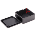 Miniatyrbilde 10 av 10: 1/2 stk Elektronisk prosjektboks Vanntett deksel Prosjekt SVART Black 60x58x28mm2pcs-2pcs