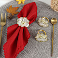 Miniatyrbillede 5 af 6: 6 stk. Blomster servietringholdere Blomsterformet servietring 6 6 pcs