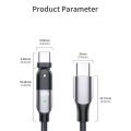 Miniatyrbillede 6 af 10: USB C til Type-C kabel PD 100W 2M 2m