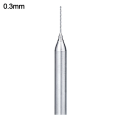 Miniatyrbillede 1 af 10: Massive wolframkarbidbor 0,3MM 0.3mm