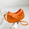 Miniatyrbillede 1 af 10: Muleposer Underarm Håndtaske ORANGE orange