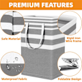 Pikkukuva 6 / 10: Laundry Hamper Laundry Basket 3 kpl 3 kpl 3PCS