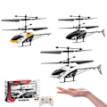 Miniatyrbillede 9 af 10: RC Helikoptere Fjernbetjening Plane SORT INTERAKTION black interaction-interaction
