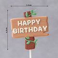 Miniatyrbillede 6 af 8: Animal Cake Topper Kageindsats STYLE 5 STYLE 5 Style 5