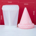 Miniatyrbilde 1 av 10: Stearinlys Silikonform Kakeharpiksform 04 04 04