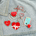 Miniatyrbillede 5 af 9: Broche Pin Legering Broche C C C