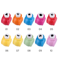 Miniatyrbilde 3 av 10: 2 STK hullstanser papirformkutter 04 04 04