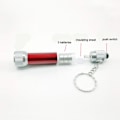Miniatyrbillede 7 af 10: LED lommelygte lommelygte SORT black