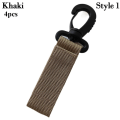 Miniatyrbild 1 av 10: 4 st Webbing ryggsäcksrem Quickdraw Karbinhake KHAKI STYLE 1 Khaki Style 1-Style 1