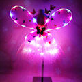 Pikkukuva 4 / 10: Glowing Wings Butterfly Wings -setit PUNAINEN red