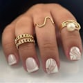 Miniatyrbilde 10 av 10: Falske Nails Fake Nails W1194 W1194 W1194