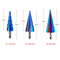 Miniatyrbilde 2 av 7: Step Drill Bit Step Cone Drill 4-20MM 4-20mm