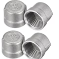 Miniatyrbilde 1 av 5: 4 STK Pipe End Cap Pipe Fittings Invendig gjengeplugg 4PCS