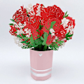Miniatyrbillede 2 af 10: Pop Up buket papirblomster 04 04 04