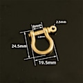 Pikkukuva 6 / 10: Karabiini D jousen niitit 10 MMSTYLE 1 STYLE 1 10mmStyle 1