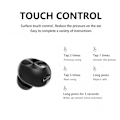 Pikkukuva 5 / 10: Langattomat Bluetooth kuulokkeet mikrofonilla MUSTA Black