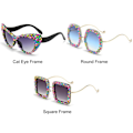 Pikkukuva 2 / 10: Steampunk Aurinkolasit Esteettiset aurinkolasit CAT EYE FRAME CAT Cat Eye Frame