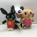 Miniatyrbild 2 av 10: 15-37cm Bing Plyschleksak Kanin Dock 15CMBUTTON RABBIT 15cm