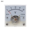 Miniatyrbillede 6 af 10: DC Voltmeter Analog Panel Meter 0-100V 0-100V 0-100V