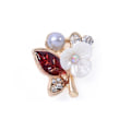 Miniatyrbilde 5 av 7: 10 STK Perleknapp Rhinestone-knapper 2 2 2